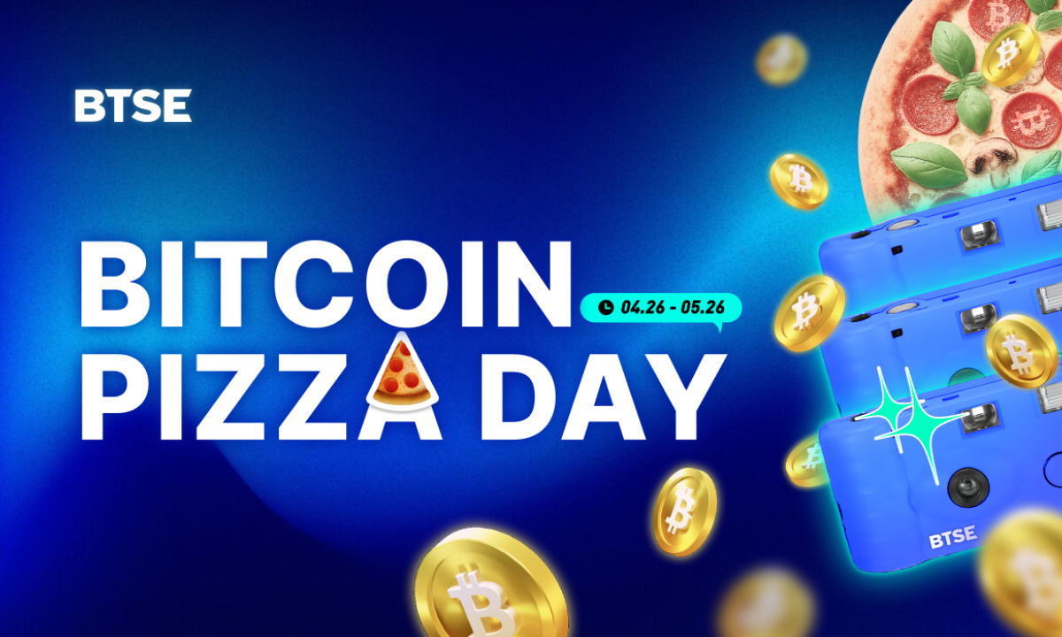 Btse celebrates bitcoin pizza day 2025 with $5. 22mn trading competition and community giveaways