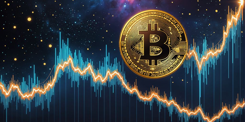 Bitcoin price trends graph with fluctuations