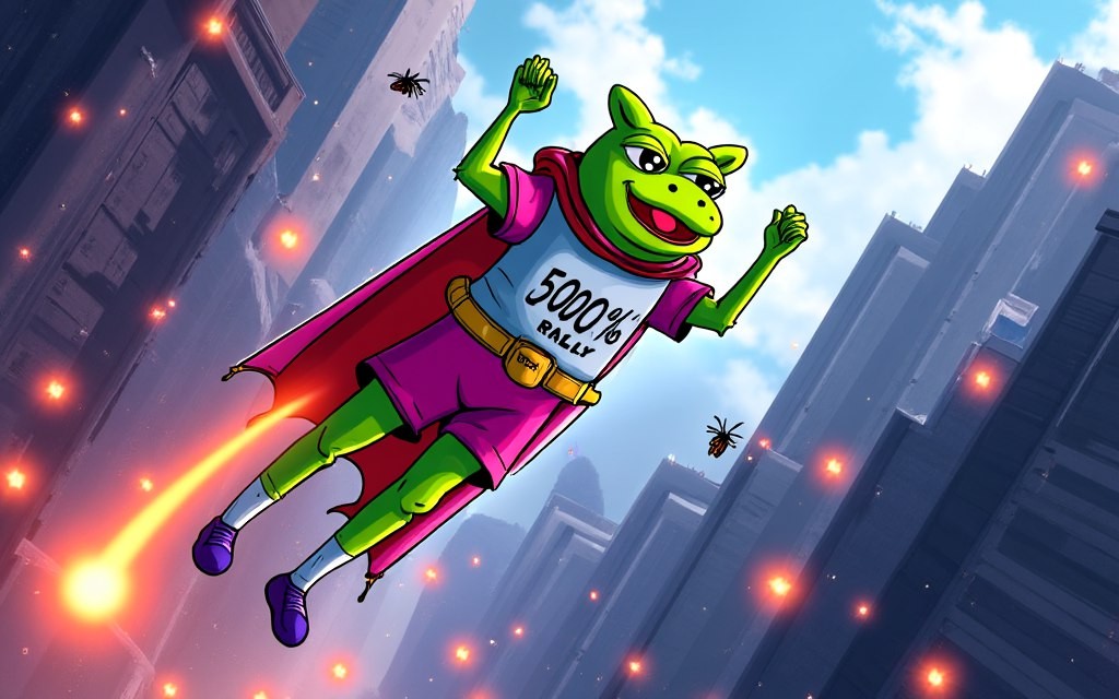 Analysts Spot Rare “Golden Cross” On Solana And This Low-Cap Ai Token, Says A 5,000% Rally Is Possible 2 Floppypepe