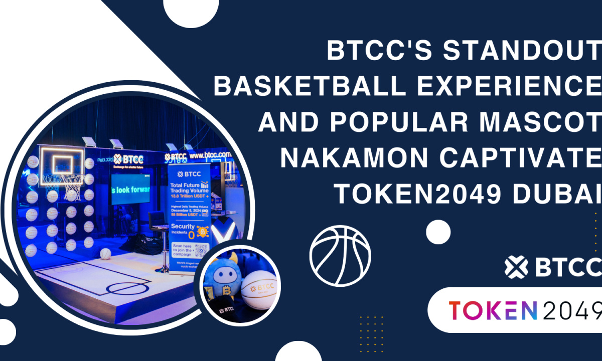 Btcc exchange scores big in token2049 with interactive basketball booth and viral mascot nakamon