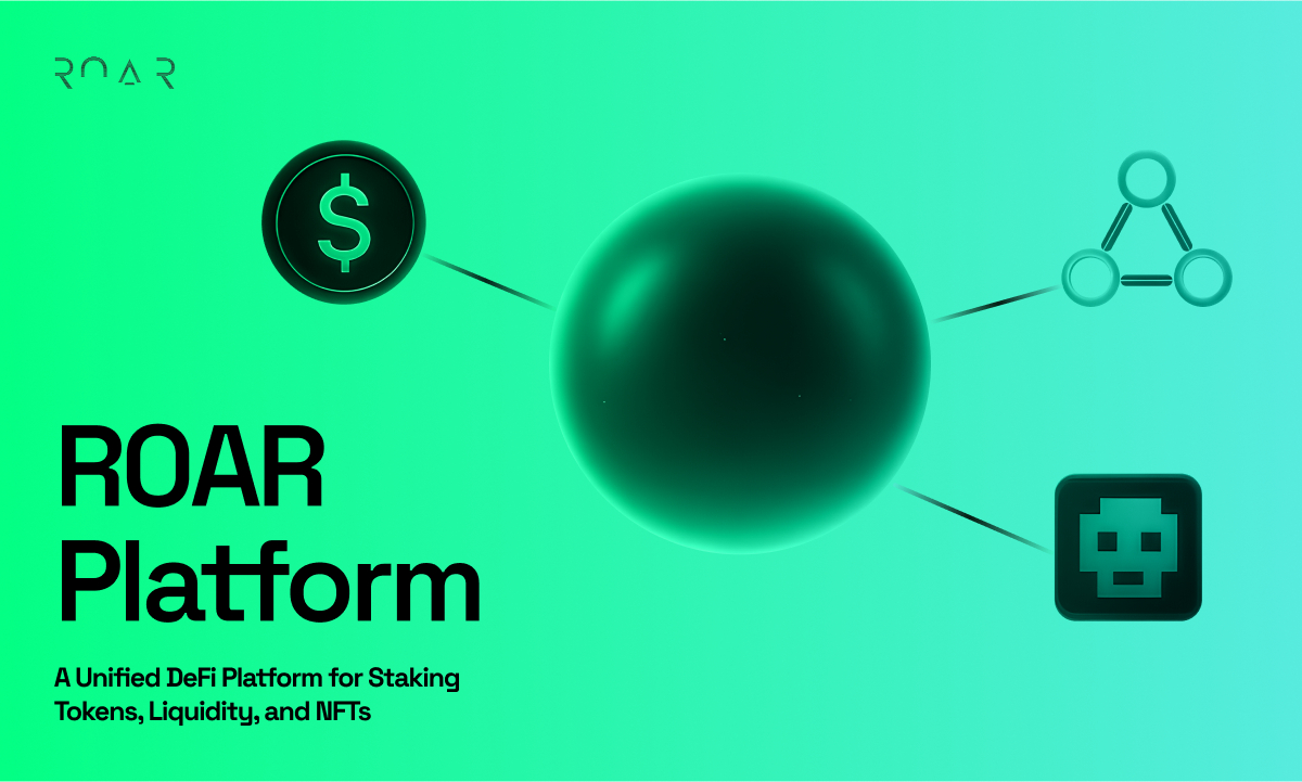 R0ar introduces unified defi platform for token, liquidity, and nft staking