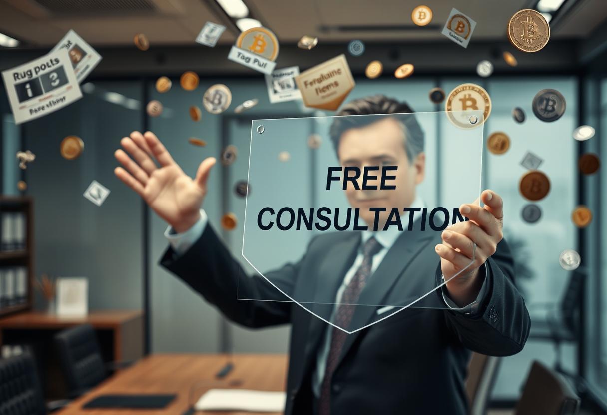 Cryptocurrency lawyer free consultation :no obligation, just answers