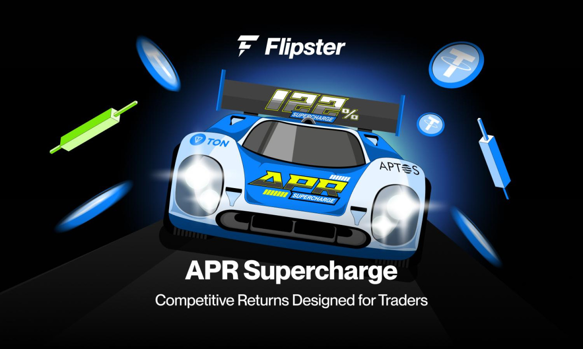 Flipster launches apr supercharge with up to 122% yield on usdt—setting a new competitive benchmark