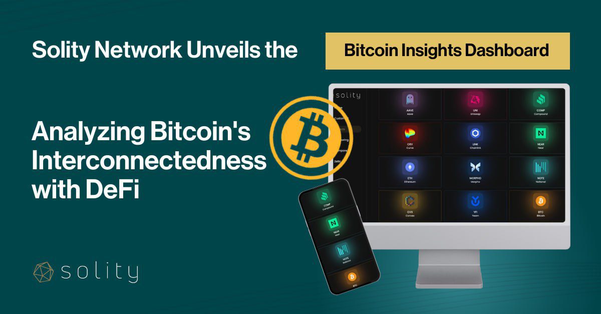 Solity network launches bitcoin insights dashboard