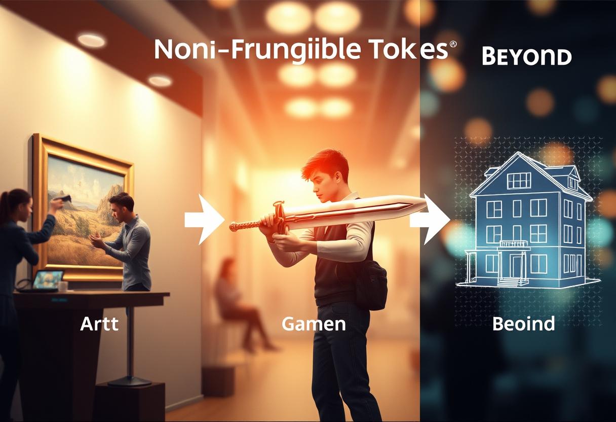 Tracing the evolution of non-fungible tokens (nfts): impact on art, gaming, and beyond