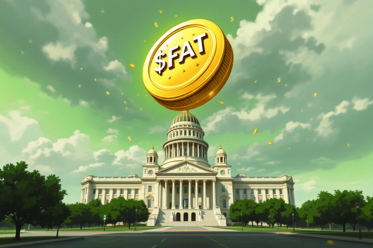 $fat crypto surges amid texas expansion: investors eye massive gains