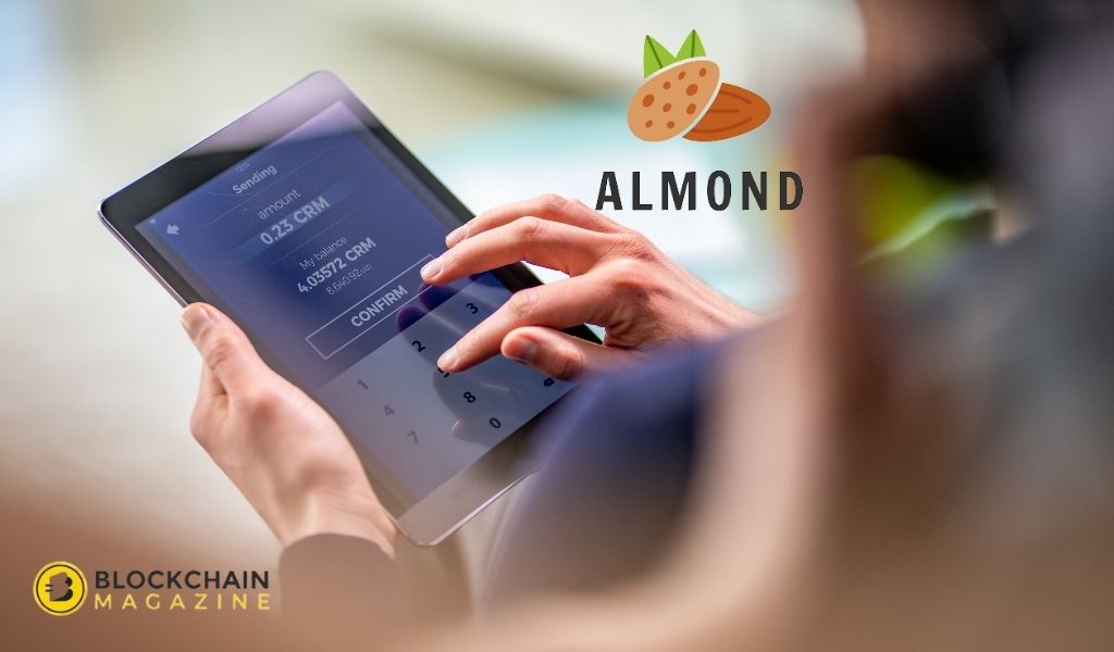 Almond finance, a blockchain startup has raised $2 million