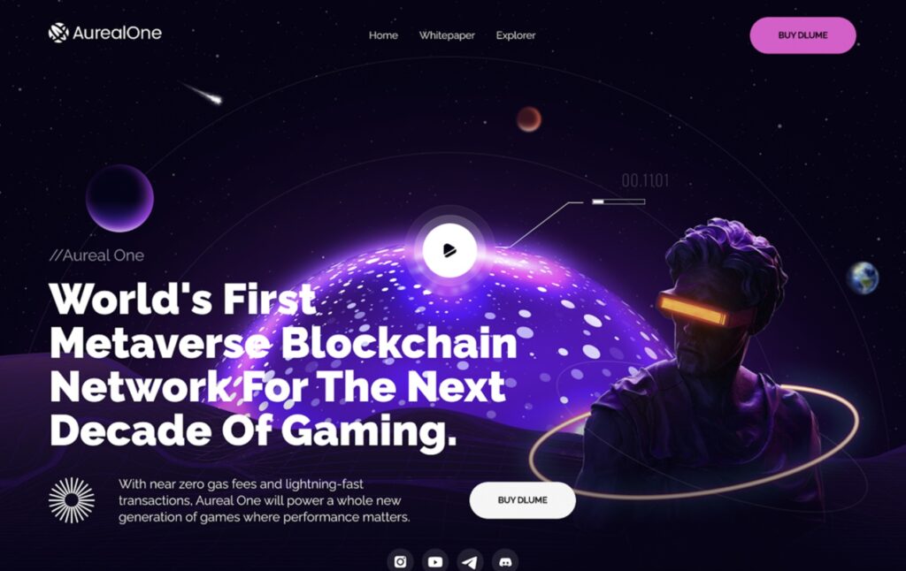 Aurealone— transforming virtual worlds with real rewards!!