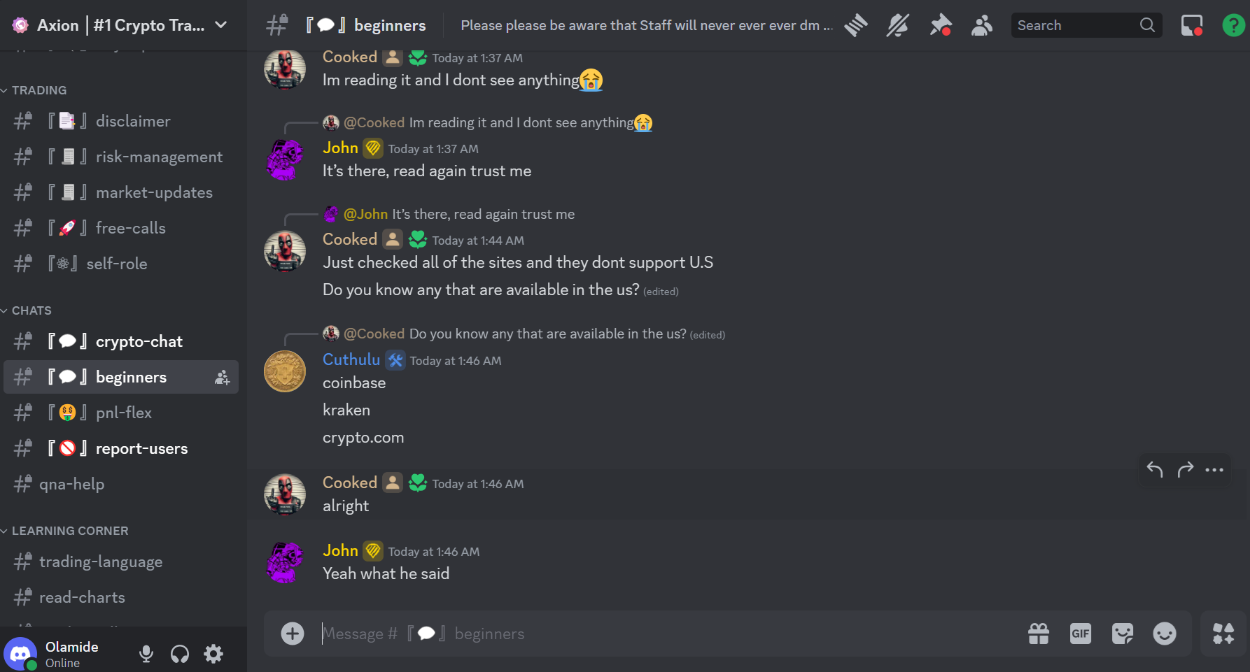 6 Best Crypto Discord Servers To Join In 2025 3 Axion discord