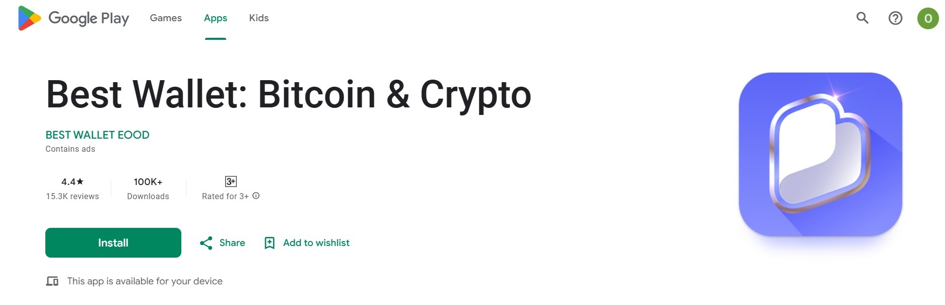 Best crypto wallet for android 2025: top ranking on google play