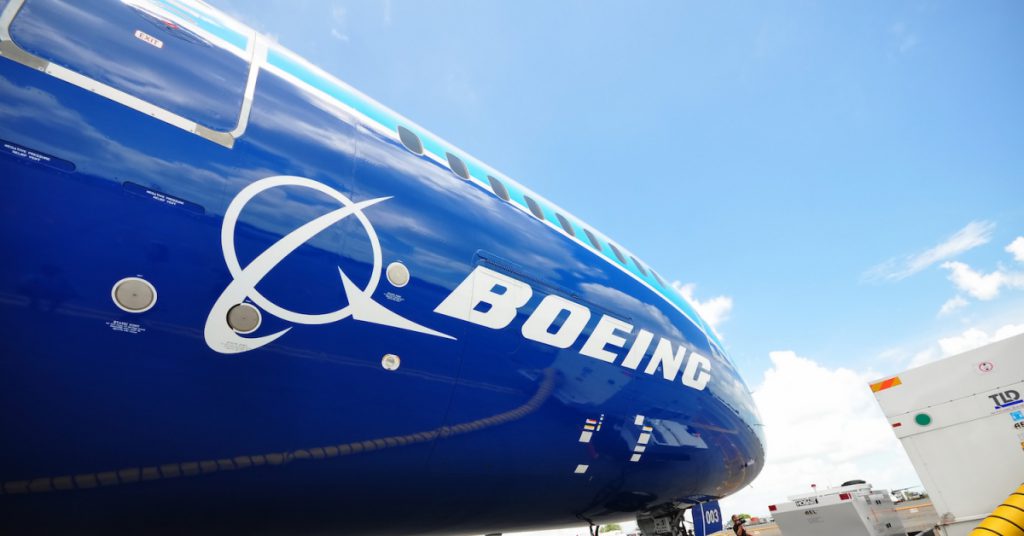 Boeing blockchain