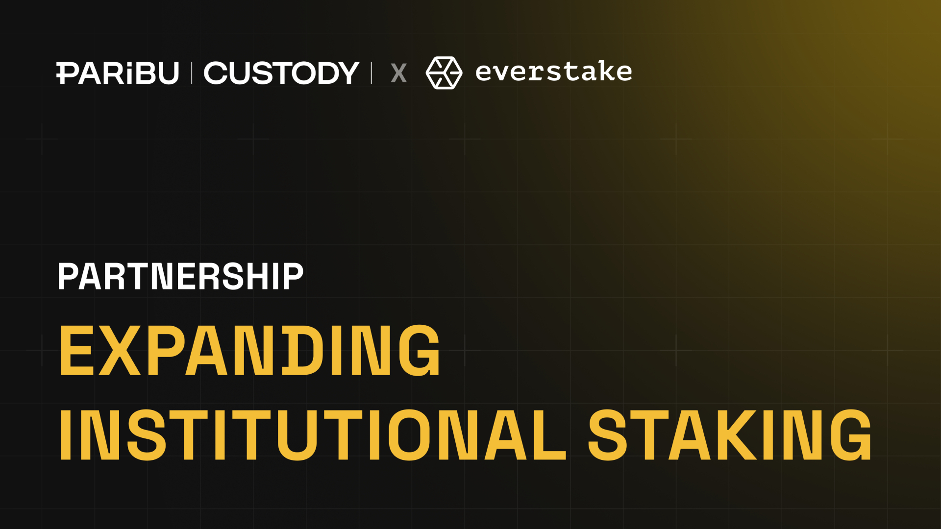 Everstake partners with paribu custody to accelerate institutional staking in turkey