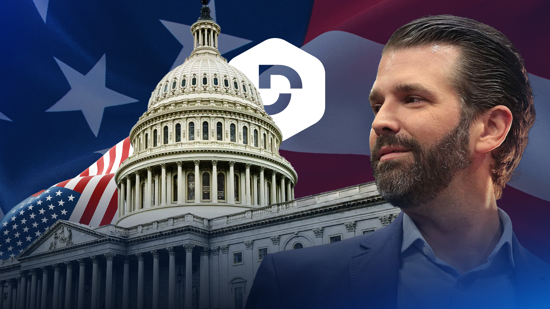 Donald trump jr. In discussion with de. Fi ceo on future development