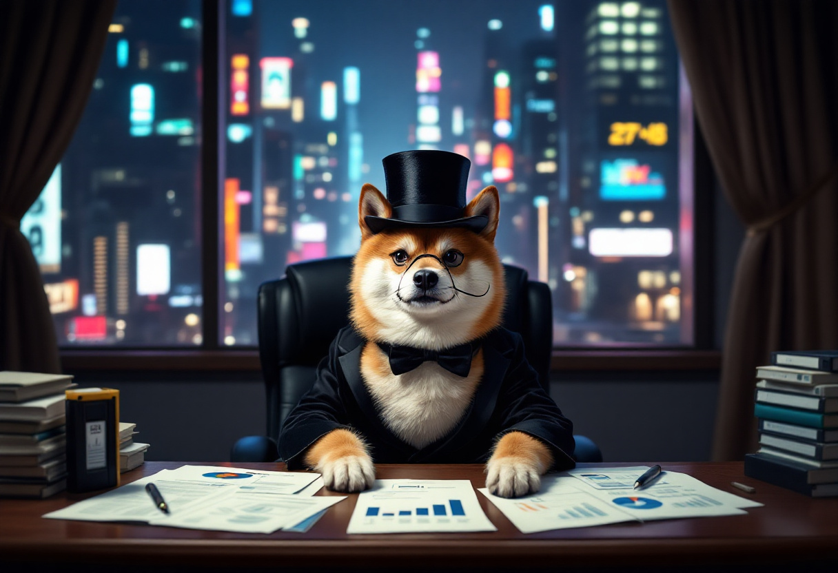 Doge columbia house, a crypto twist on a retro tale