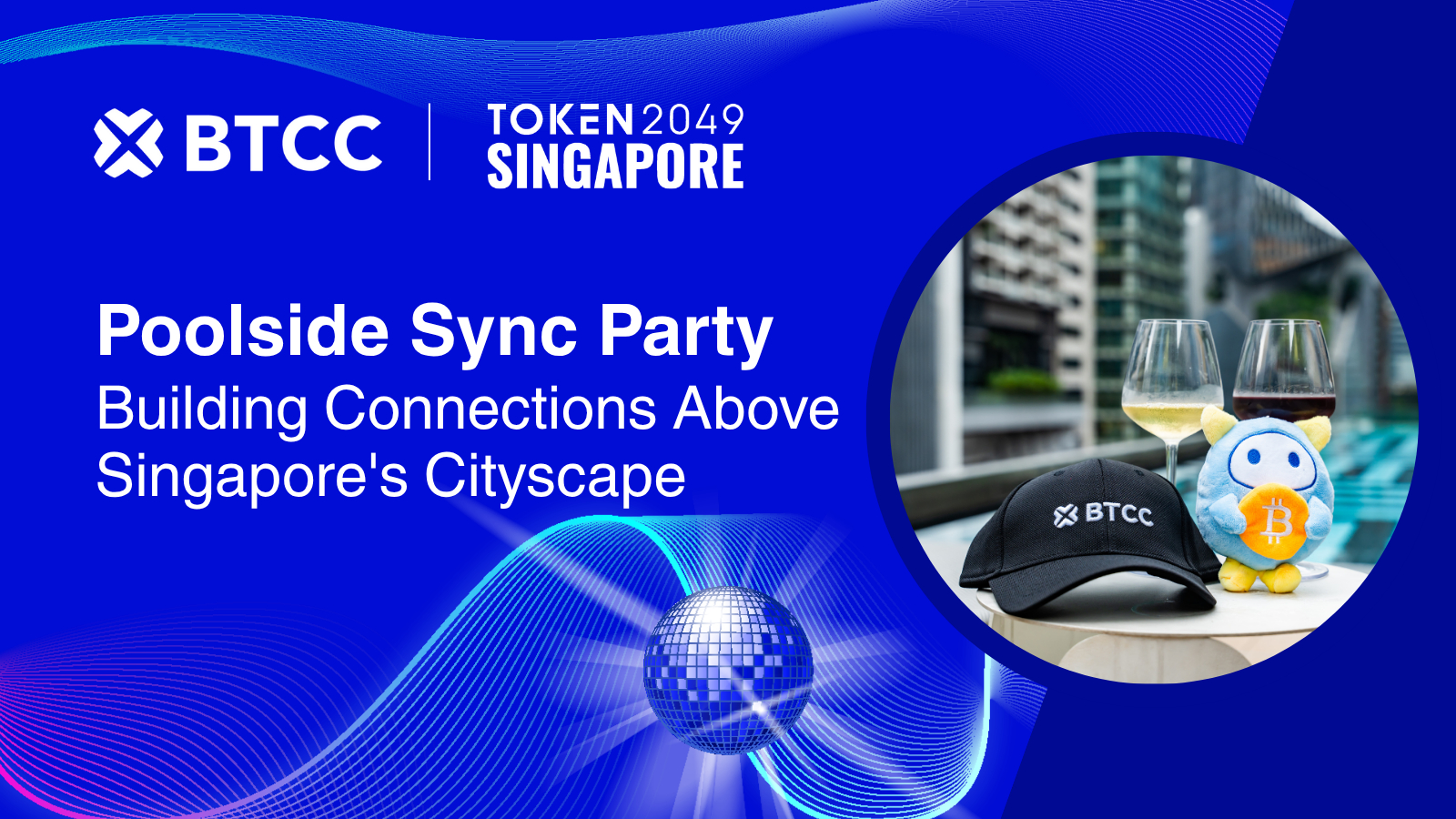 Btcc exchange connects crypto’s elite at exclusive poolside sync party following token2049 singapore