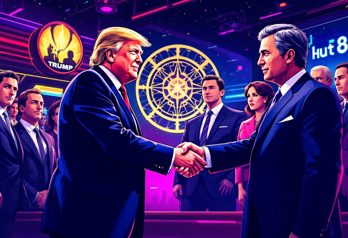 Trump brothers and hut 8 join forces: a new era for cryptocurrency companies