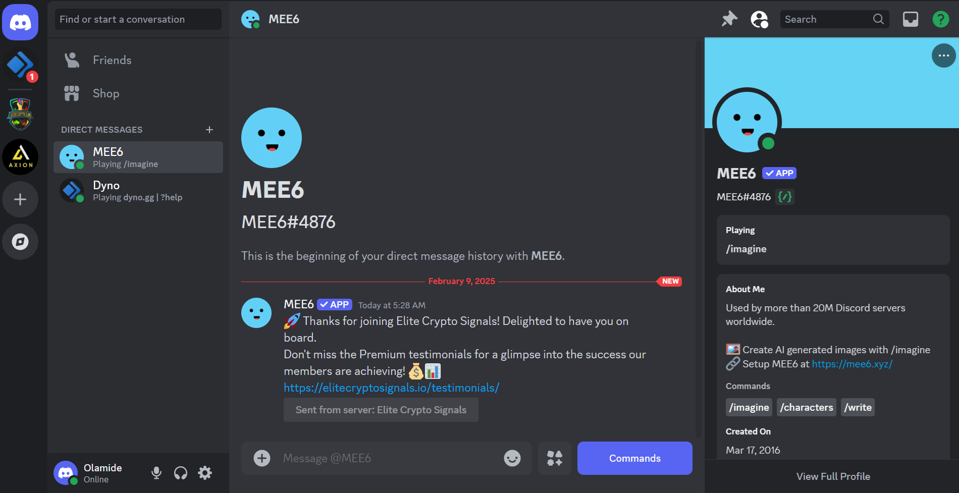 6 Best Crypto Discord Servers To Join In 2025 4 Elite crypto signals