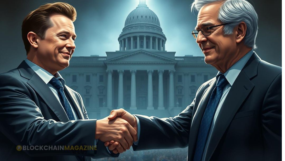 Elon musk taps ron paul to lead federal reserve audit, potentially shaking up crypto regulations