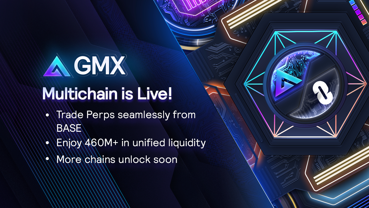 Gmx debuts multichain to unlock seamless perp trading across all public blockchains