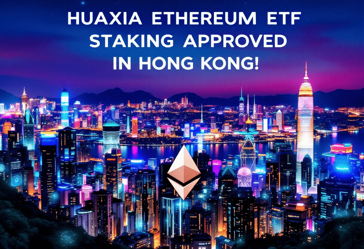 Hong kong’s huaxia ethereum etf staking approval: a crypto milestone