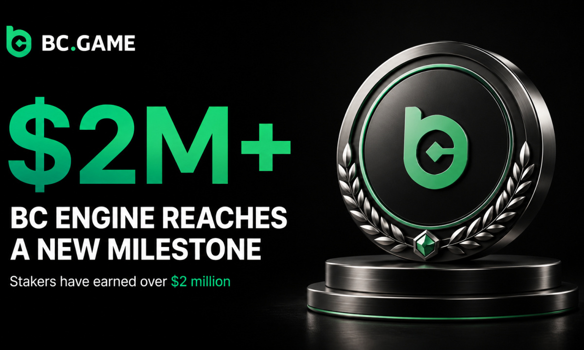 Bc. Game: bc engine stakers have earned over $2m in rewards