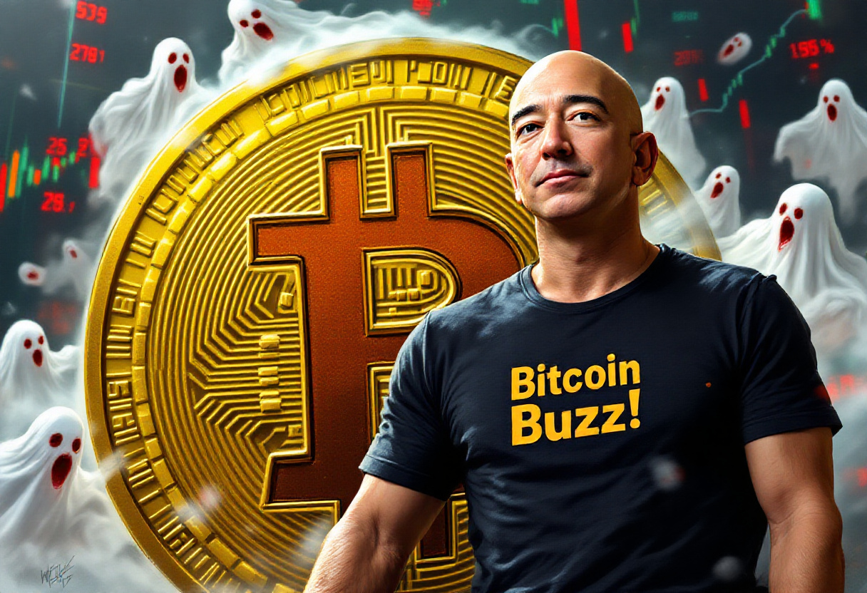 Jeff bezos cryptocurrency: bitcoin buzz! Stock sale sparks crypto rumors
