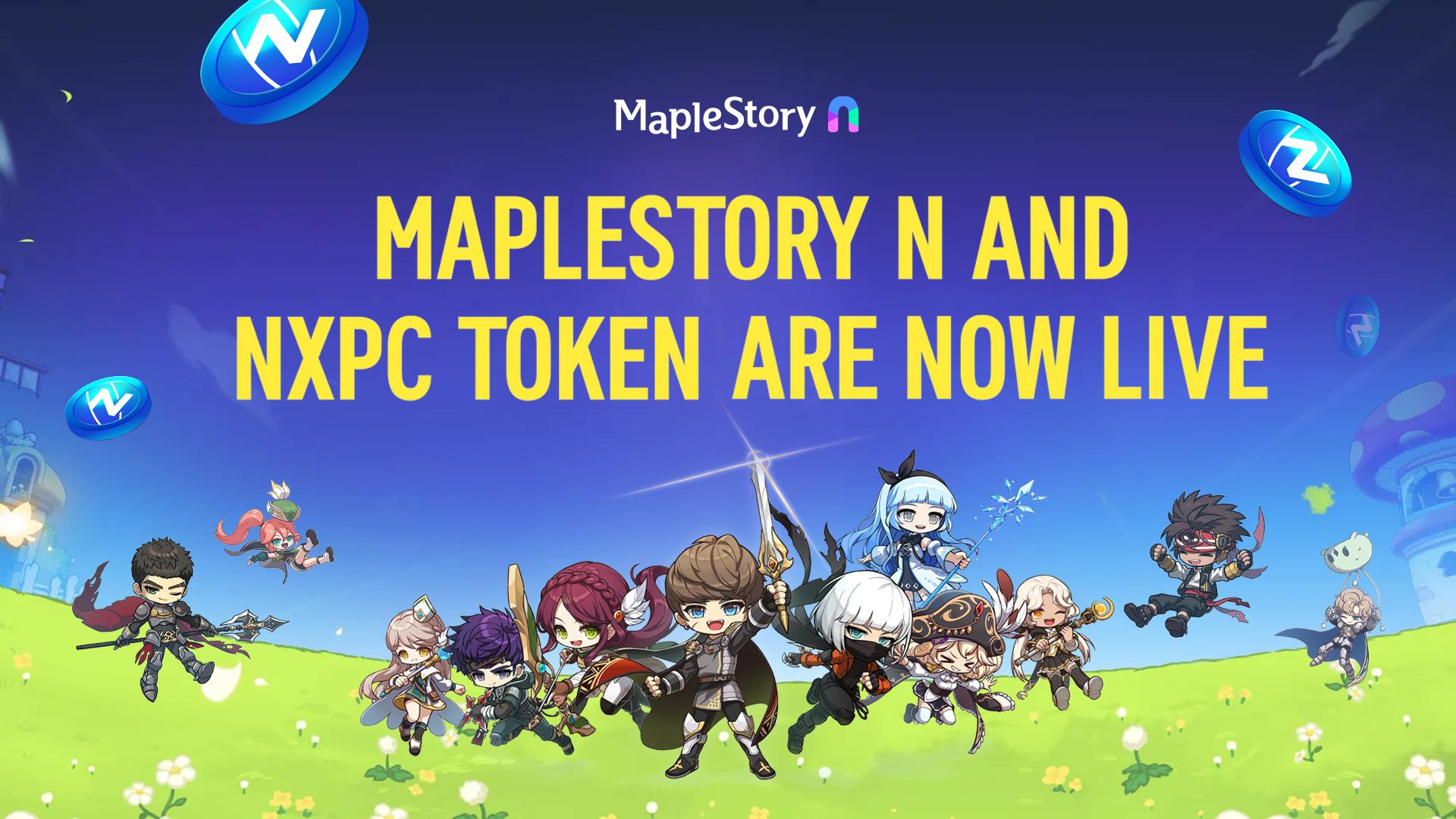 Nexpace launches maplestory n and nxpc token, charting a new chapter for maplestory universe