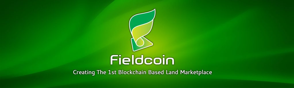 Blockchain fieldcoin land marketplace