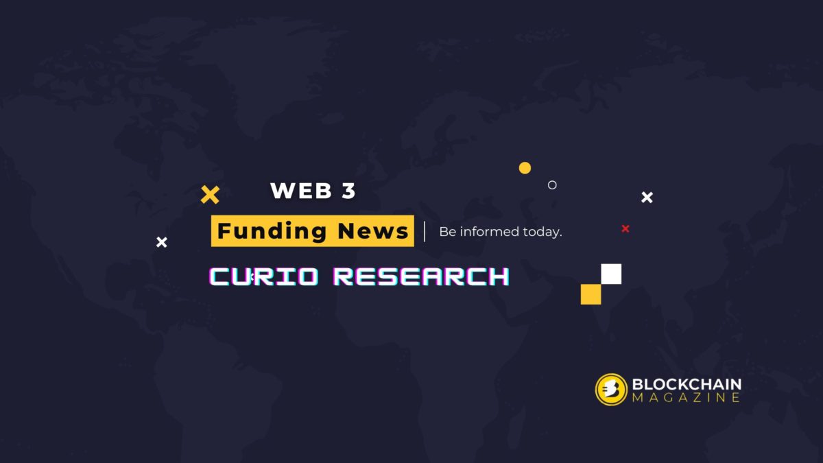 On-chain gaming labs for web 3 games, curio research, secures $2. 9m in seed financing