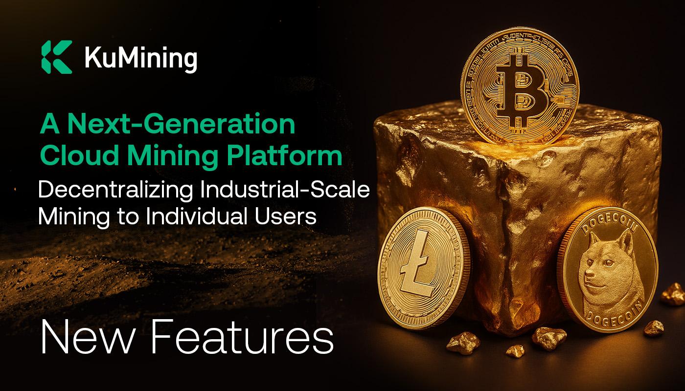 Kumining elevates cloud mining ecosystem with affiliate program , airdrop integration, and top 4 dogecoin hashrate dominance