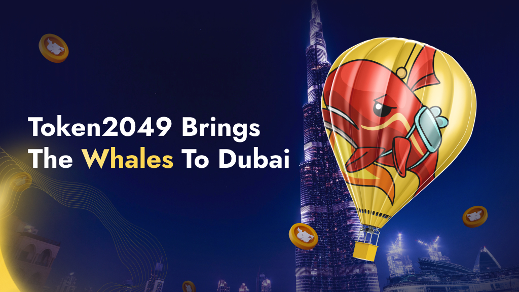 Whale. Io sets sail for token2049 dubai as wristband sponsor, gearing up for $whale token launch