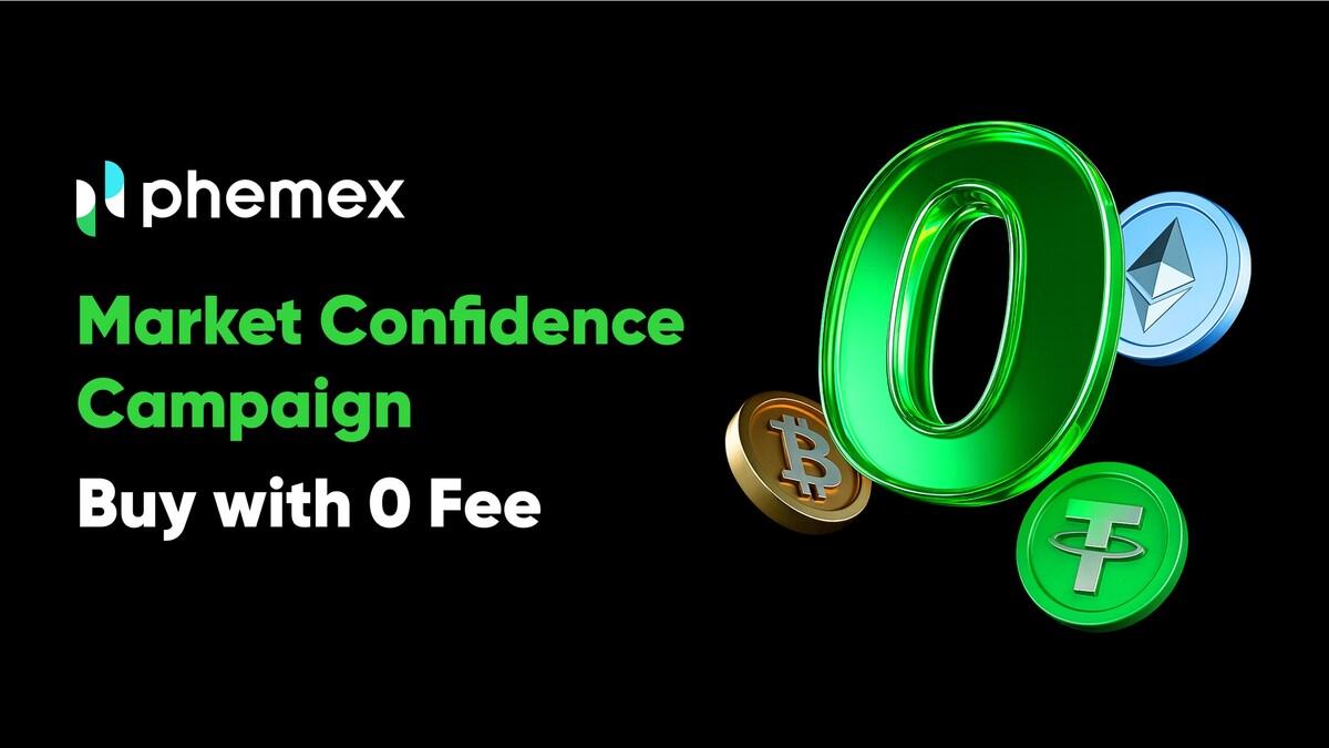 Phemex launches market confidence campaign to support traders through volatility