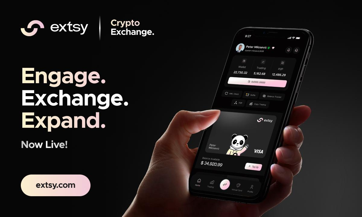 Extsy officially launches on april 4th, 2025: a new era of seamless crypto trading with industry-leading features