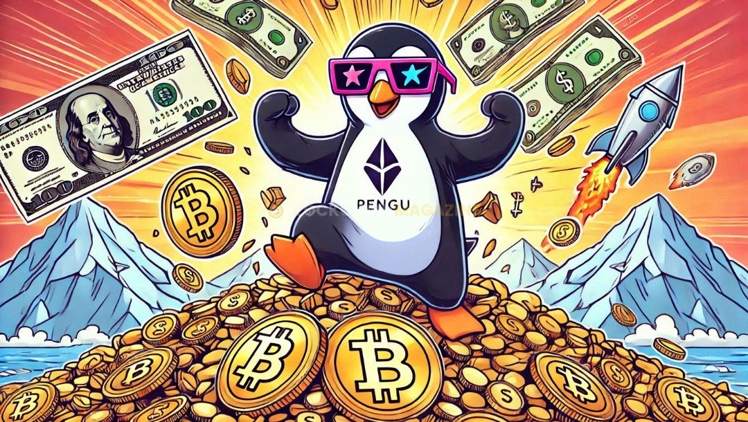 Pudgy penguin crypto crushing it!! Pengu price potential in 2025