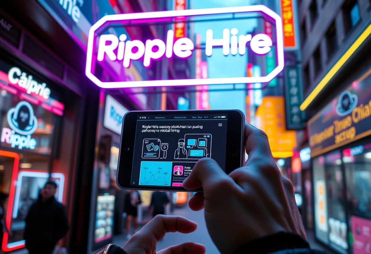 How ripple hire is streamlining global hiring using blockchain technology