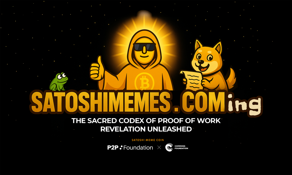 Satoshimeme ($satoshi) emerges, declaring ‘return of satoshi nakamoto’