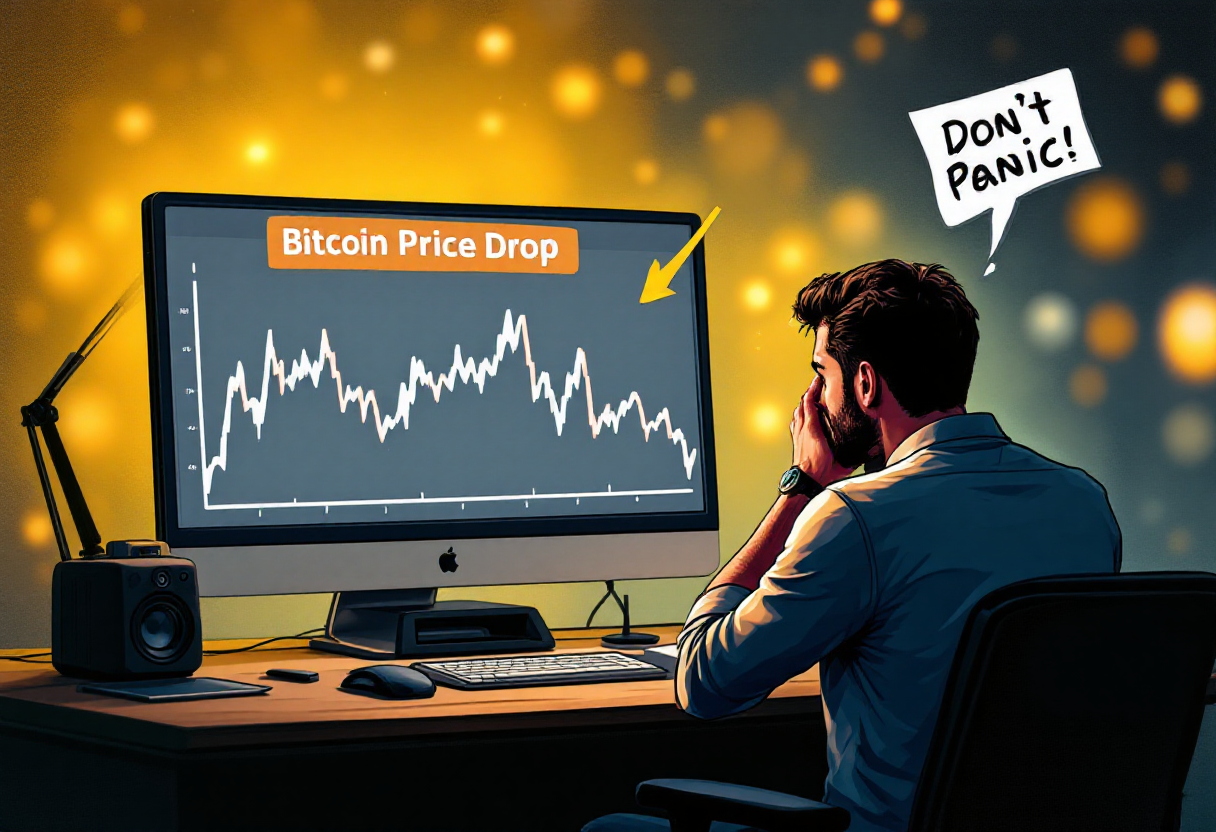 Shocking bitcoin price drop: don’t panic, read this now!