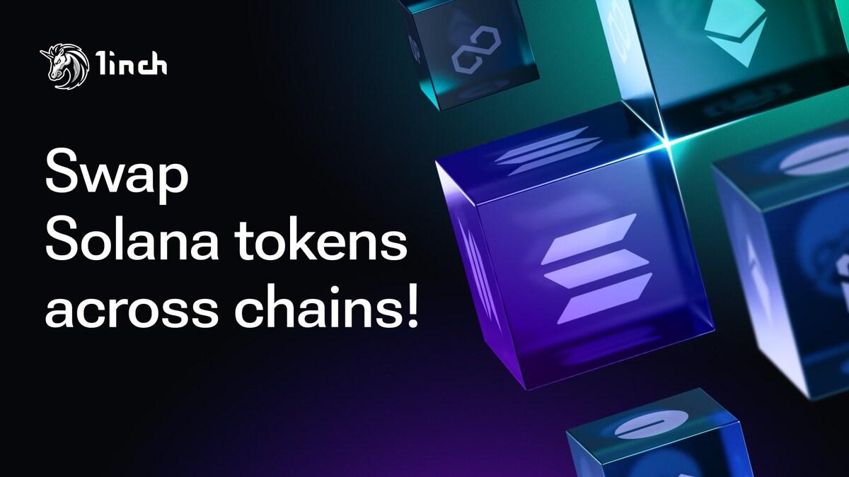 1inch pioneers solana cross-chain swaps, unlocking seamless interoperability