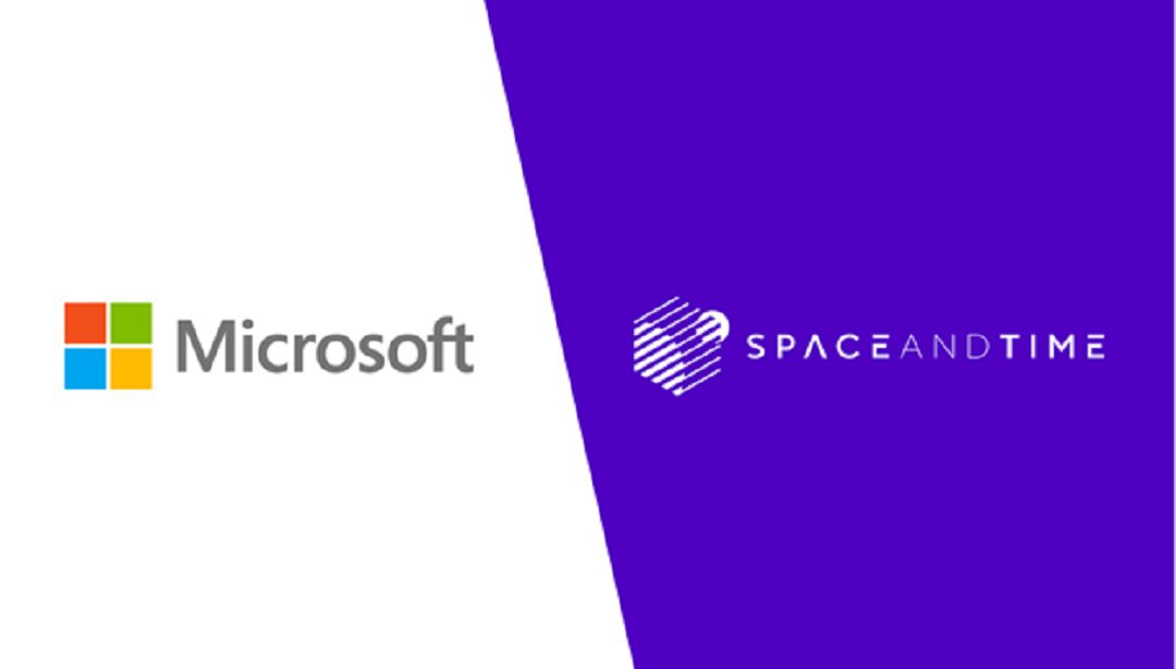 Space and time and microsoft make blockchain data accessible on azure marketplace