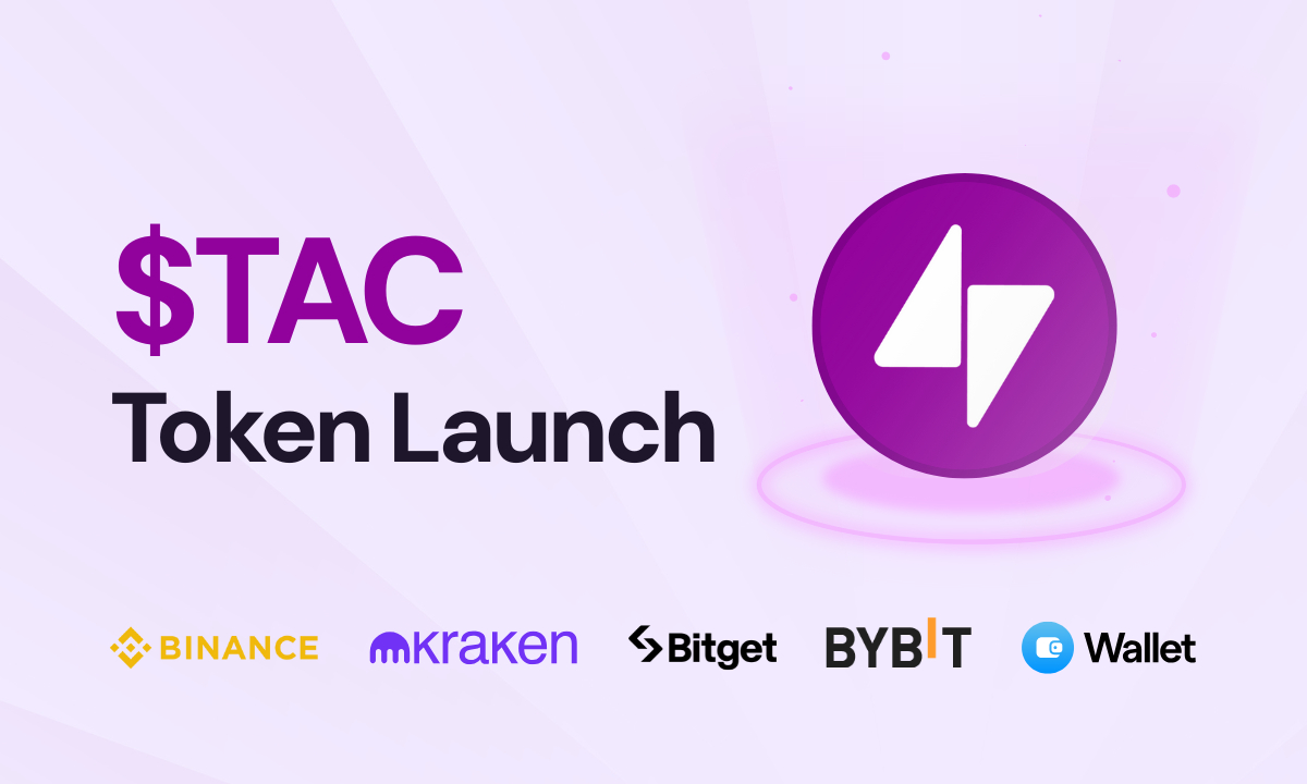 $tac token debuts in tvl as tac mainnet goes live with leading defi protocols