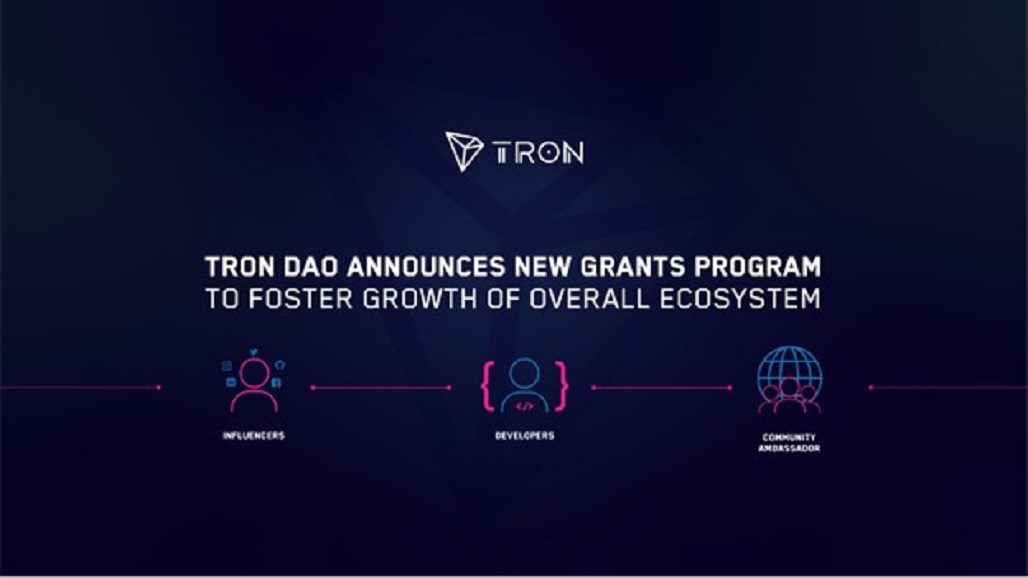 Tron dao announces new grants program to foster growth of overall ecosystem