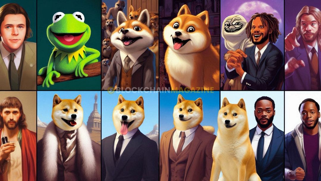 The evolution of meme culture from froggy to shiba inu