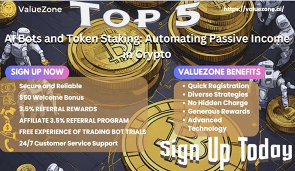 Top 5 trading ai bots and token staking making passive income easier in crypto