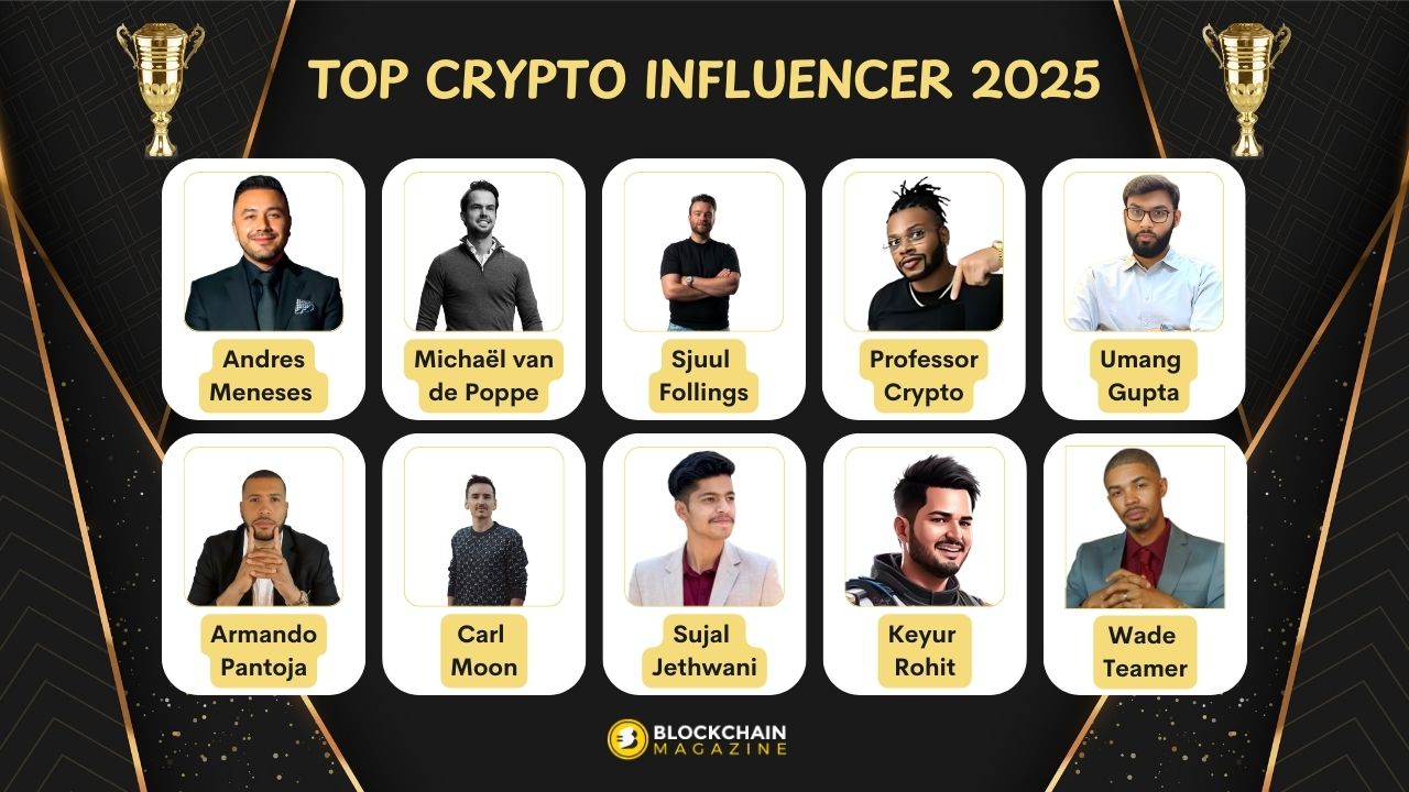 Top crypto influencer 2025