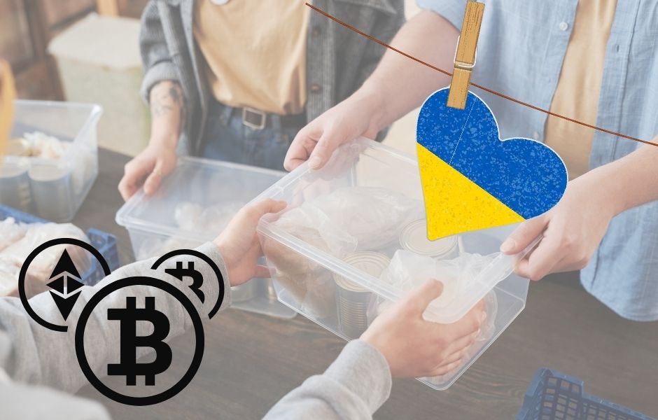 Ukraine cryptocurrency donations are the finance hope in war.  