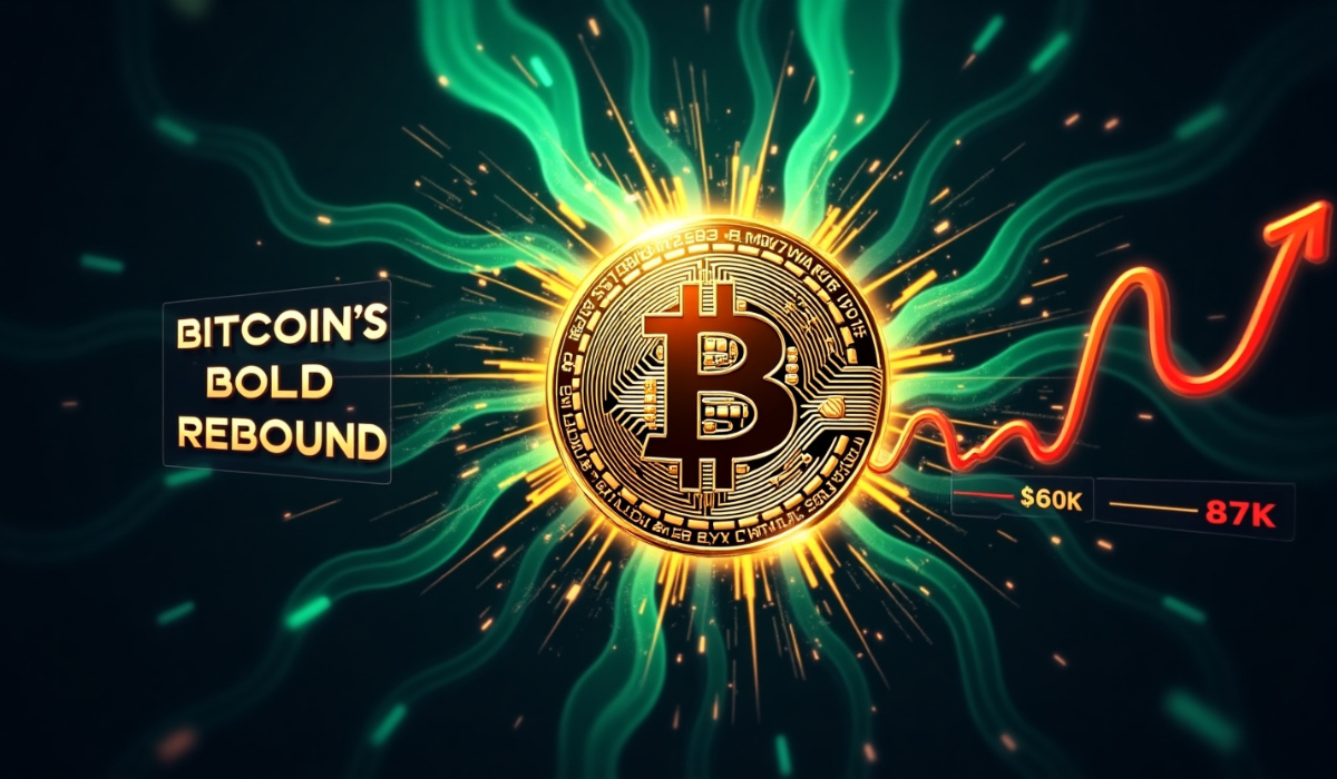 Bitcoin’s bold rebound: soaring to $87k after april’s dip