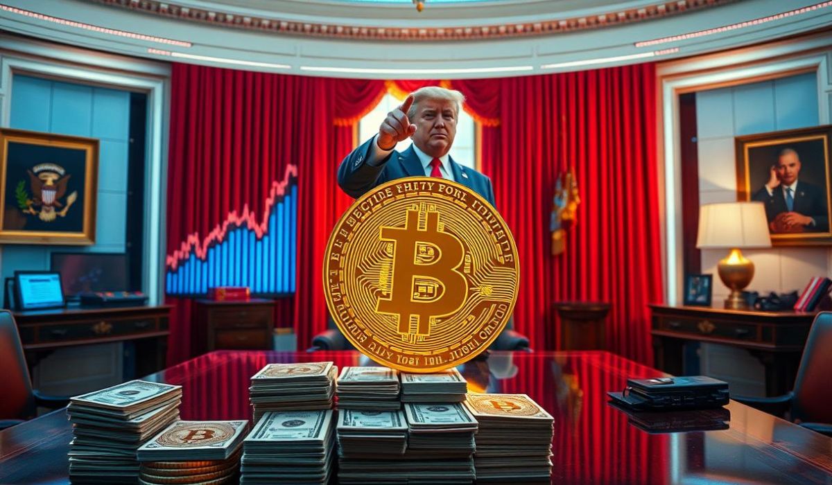 Trump’s bold plan: tariff funds to buy bitcoin, aiming for $90k surge