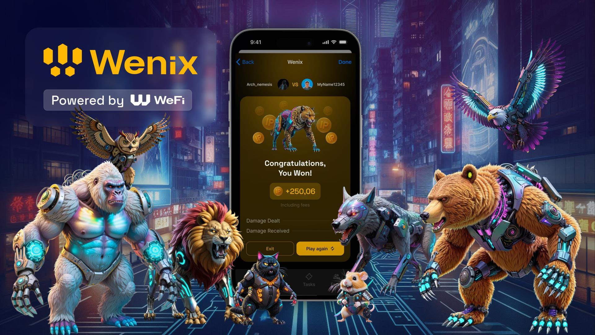 Wefi Launches Wenix, A Telegram Game Directly Contributing To Token Mining 6