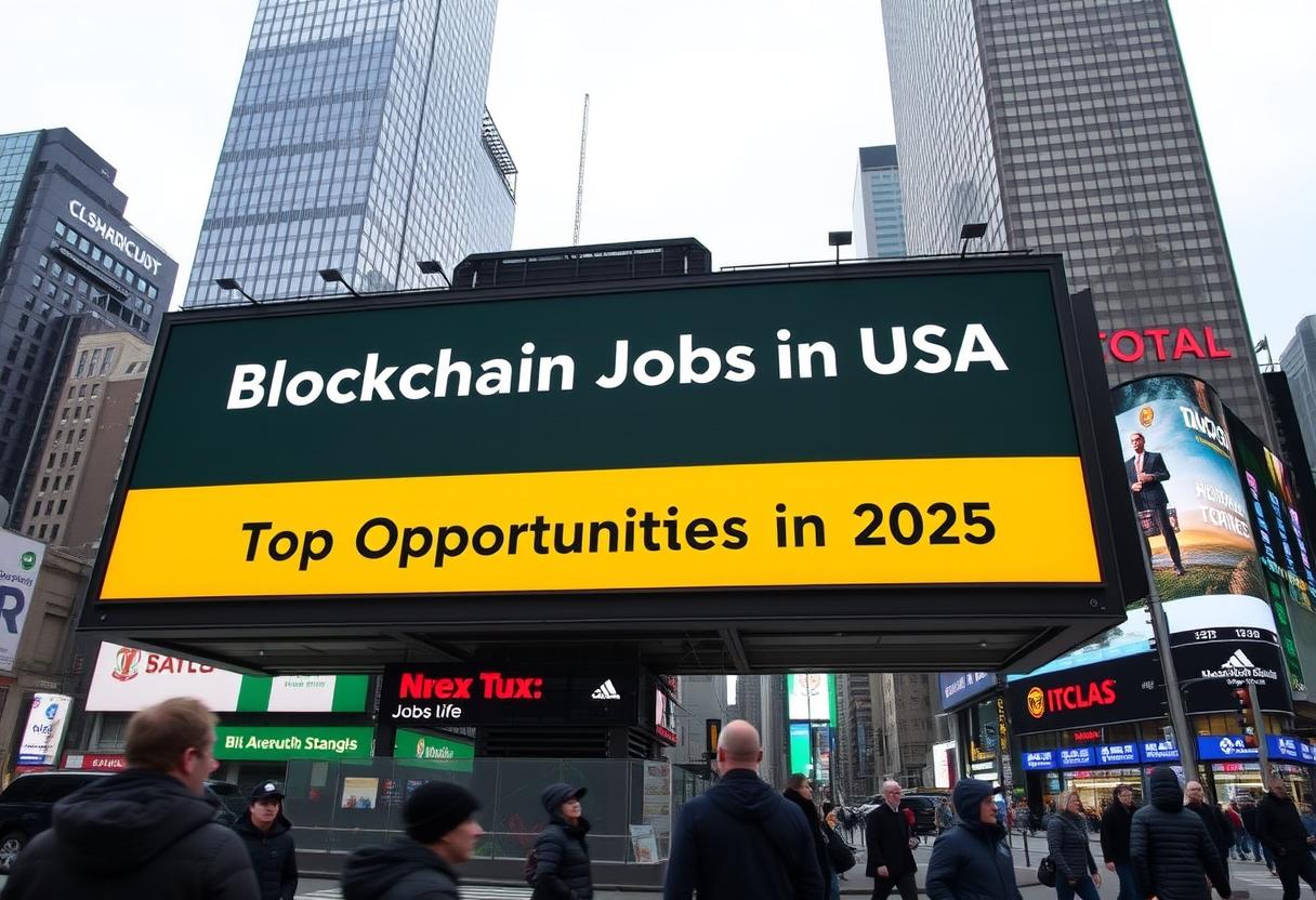 Blockchain jobs in usa: top opportunities in 2025