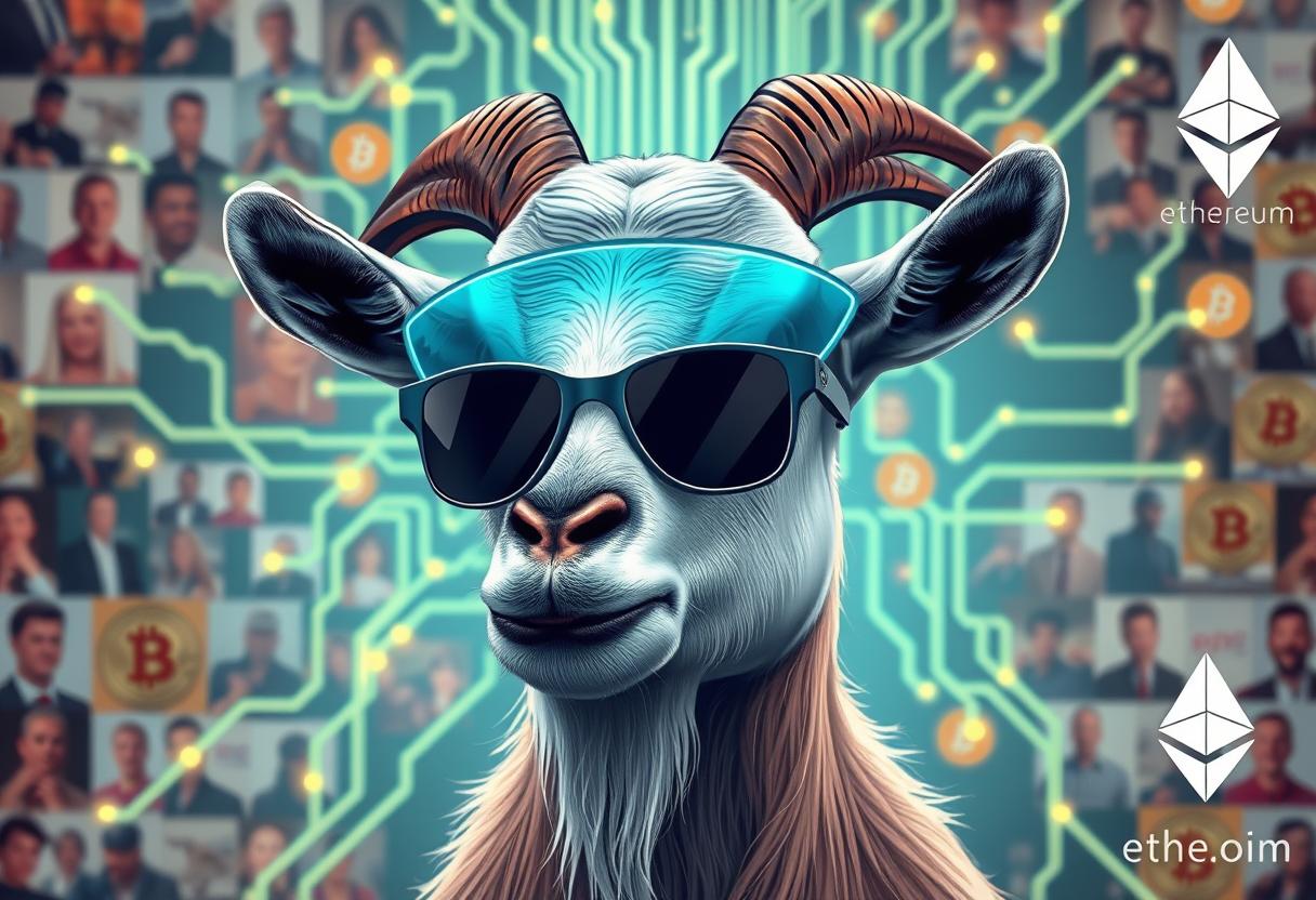 Goat crypto: the intersection of ai, memes, and cryptocurrency